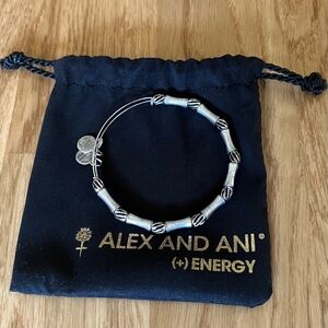 Alex and Ani Silver Bangle Bracelet